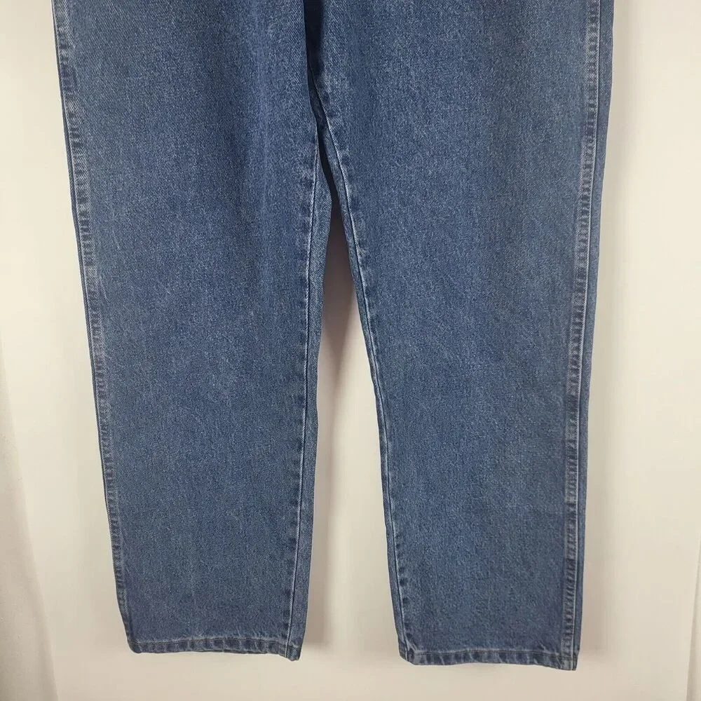 Rustler Regular Fit Jeans‎ 33X30 Mens Straight Leg Heavy Weight Denim High Rise